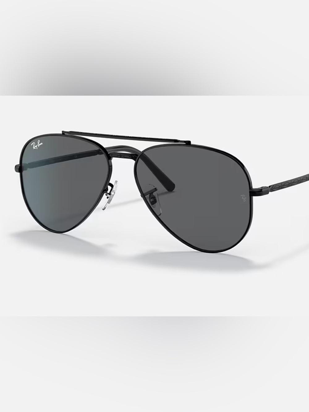 Men Ray-Ban Aviator Total Black